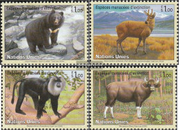 UN - Geneva 482-485 (complete Issue) Unmounted Mint / Never Hinged 2004 Mammals - Nuovi