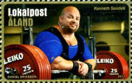 319498 MNH ALAND 2014 HALTEROFILIA - Weightlifting