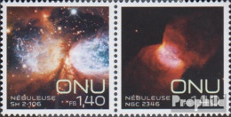 UNO - Genf 829-830 Paar (kompl.Ausg.) Postfrisch 2013 Weltraumwoche Nebel - Ungebraucht