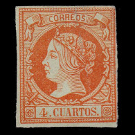 ISABEL II.1860.4cu.MNG.Edifil 52 - Unused Stamps