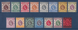 Hong Kong - YT N° 99 à 114 * - Manque N° 113 - Neuf Avec Charnière - 1912 à 1921 - Unused Stamps