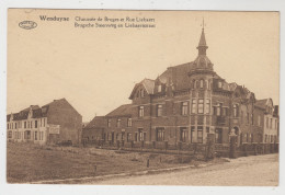 Wenduyne   Wenduine   Chaussée De Bruges Et Rue Liebaert - Wenduine