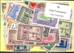 75 Timbres Cote Francaise Des Somalis - Other & Unclassified