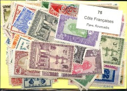 75 Timbres Cote Francaise Des Somalis - Altri & Non Classificati