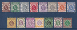 Hong Kong - YT N° 118 à 131 * - Manque N° 128 Et 129 - Neuf Avec Charnière Et N° 127 Neuf Sans Charnière - 1921 à 1933 - Unused Stamps