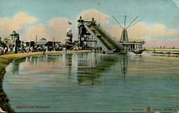 LANCS - SOUTHPORT - MARINE LAKE (Water Slide) 1908 La3968 - Southport