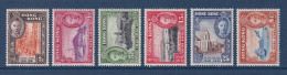 Hong Kong - YT N° 161 à 166 * - Neuf Avec Charnière - 1941 - Unused Stamps