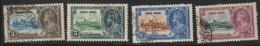 Hong Kong  1935   SG  133-6   Silver Jubilee  Fine  Used  - Used Stamps