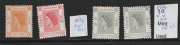 Hong Kong 1954  Definitives  Various Values Mounted Mint     - Nuovi