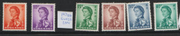 Hong Kong 1962 Definitives  Various Valus  Wmk  Upright  Mounted Mint - Nuovi