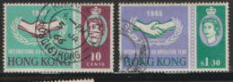Hong Kong  1965  SG  216-7  I C Y Fine Used  - Used Stamps