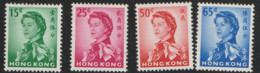 Hong Kong  1966  Definitives Various Values Wmk Sideways   Mounted Mint   - Nuevos