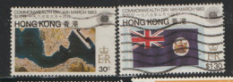 Hong Kong  1983 SG  438,41  Commonwealth Day    Fine Used   - Used Stamps