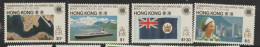 Hong Kong  1983 SG  438-41  Commonwealth Day Mounted Mint  - Ungebraucht