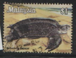 Malaysia 1979 SG  194   $1  Turtle   Fine Used  - Malayan Postal Union