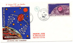 Comores: Yvert FDC Avec N° A 7 - Lettres & Documents