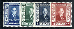 931 Wx 1952 Scott 274/77 M* Vlh (Lower Bids 20% Off) - Unused Stamps