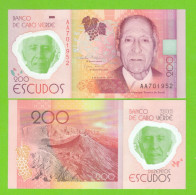 CAPE VERDE 200 ESCUDOS 2014 P-71 UNC - Kaapverdische Eilanden