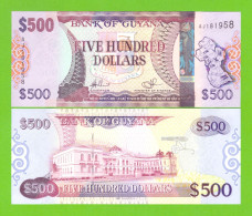 GUYANA 500 DOLLARS 2011  P-37(1) UNC - Guyana