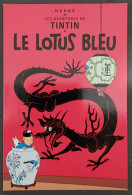 Carte Postale - Les Aventures De Tintin - Le Lotus Bleu - Illustration : Hergé (dragon) - Hergé