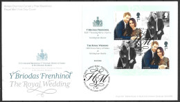 Great Britain 2018. Scott #3731 (FDC) Wedding Of Prince Harry And Meghan Markle - 2011-2020 Decimale Uitgaven