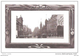 RP TRAM TROLLEY ON Collins Street Melbourne Victoria Australia 1900-1910 USED 1911 H & B WITH STAMP - Melbourne