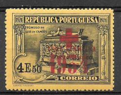 Portugal Porte Franco - 1934 - Selos Do 4º Centenário Do Nascimento De Luís De Camões (1924) Sobrecarregados - Afinsa 51 - Unused Stamps