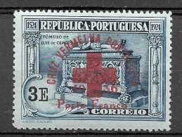 Portugal Porte Franco - 1936 - Selos Do 4º Centenário Do Nascimento De Luís De Camões (1924) Sobrecarregados - Afinsa 71 - Ongebruikt