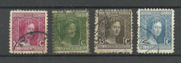 LUXEMBOURG Luxemburg 1914 Michel 92 - 94 & 96 O - 1914-24 Maria-Adelaide