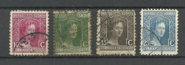 LUXEMBOURG Luxemburg 1914 Michel 92 - 94 & 96 O - 1914-24 Marie-Adelaide