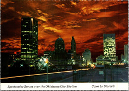 Oklahoma Oklahoma City Skyline At Sunset - Oklahoma City