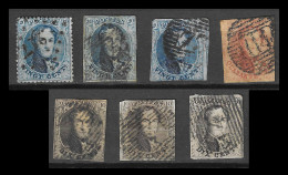 1851 TO 1861 TimbreS BELGIUM MOSTLY IMPERF LESS 1  - Journaux & Périodiques