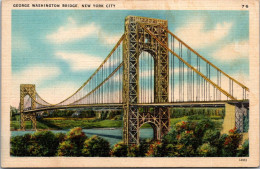New York City George Washington Bridge - Bruggen En Tunnels