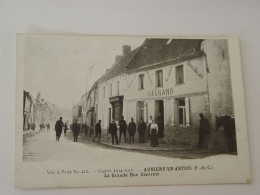 PAS DE CALAIS-AUBIGNY EN ARTOIS-LA GRANDE RUE CENTRALE-N 222-ANIMEE - Aubigny En Artois