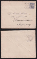 South Australia 1898 Cover ADELAIDE X KAISERSLAUTERN Germany - Brieven En Documenten