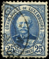 Pays : 286,01 (Luxembourg)  Yvert Et Tellier N° :    62 (o) - 1891 Adolphe Front Side