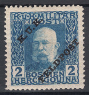 Austria Feldpost 1915 Mi#2 Mint Hinged - Neufs