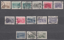 Austria 1932 Small Format Landscapes Mi#530-543 Used - Used Stamps