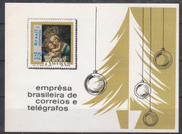 Brazil Brasil 1969 Mi#Block 25 Mint Never Hinged - Unused Stamps