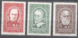 Argentina 1959 Mi#696-698 Mint Never Hinged - Ungebraucht