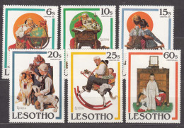 Lesotho 1981 Mi#348-353 Mint Never Hinged - Lesotho (1966-...)