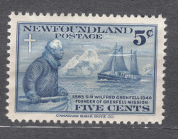 Canada Newfoundland 1941 Mi#239 Mint Never Hinged - 1908-1947