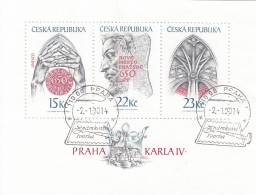 CZECH REPUBLIC Block 7,used - Blocks & Sheetlets