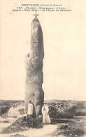 Brignogan       29           Menhir De Men Raz Ou Pierre Du Miracle    N° 107  (voir Scan) - Brignogan-Plage