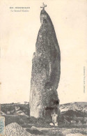 Brignogan       29           Menhir De Men Raz Ou Pierre Du Miracle    N° 851  (voir Scan) - Brignogan-Plage