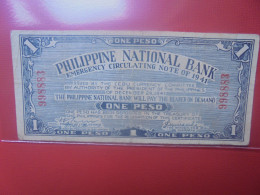 PHILIPPINES BILLET D'URGENCE 1 PESO Circuler (B.29) - Philippines