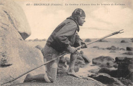 Delcampe - Brignogan       29       Le Guetteur D'épaves Dans Le Brisants De  Kerlouan  N° 416 - 2 -   (voir Scan) - Brignogan-Plage