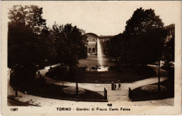 CPM Torino Giardini Di Piazza Carlo Felice ITALY (802788) - Parken & Tuinen