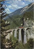 Landwasser-Viadukt Der Rhätischen Bahn Bei Filisur - AK Grossformat - Verlag Geiger Flims-Waldhaus - Filisur