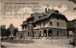 CPA AK Gruss Vom MÜNSINGEN Truppenübungsplatz Hardthotel GERMANY (862639) - Münsingen